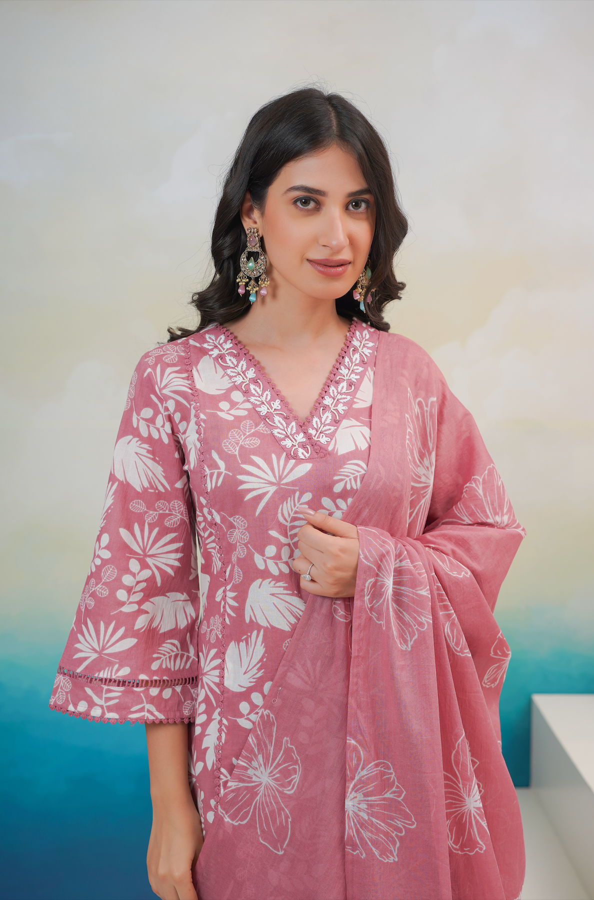Dark Pink Suit Set