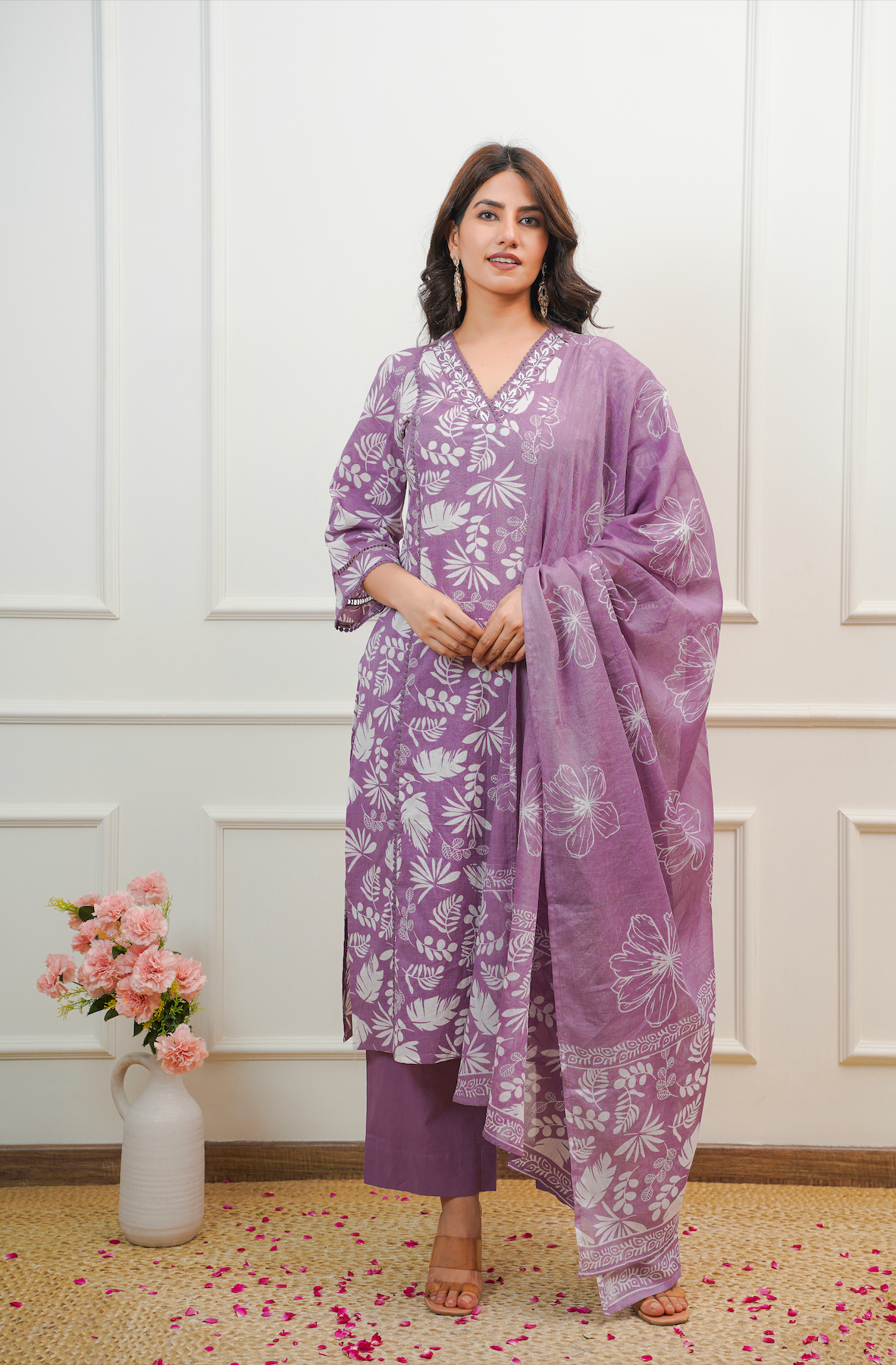 Crocus Purple Suit Set