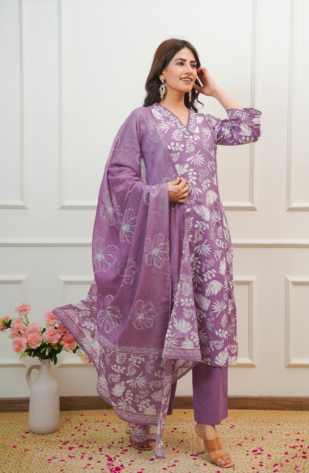 Crocus Purple Suit Set