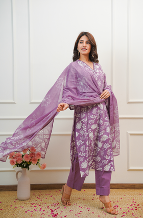 Crocus Purple Suit Set