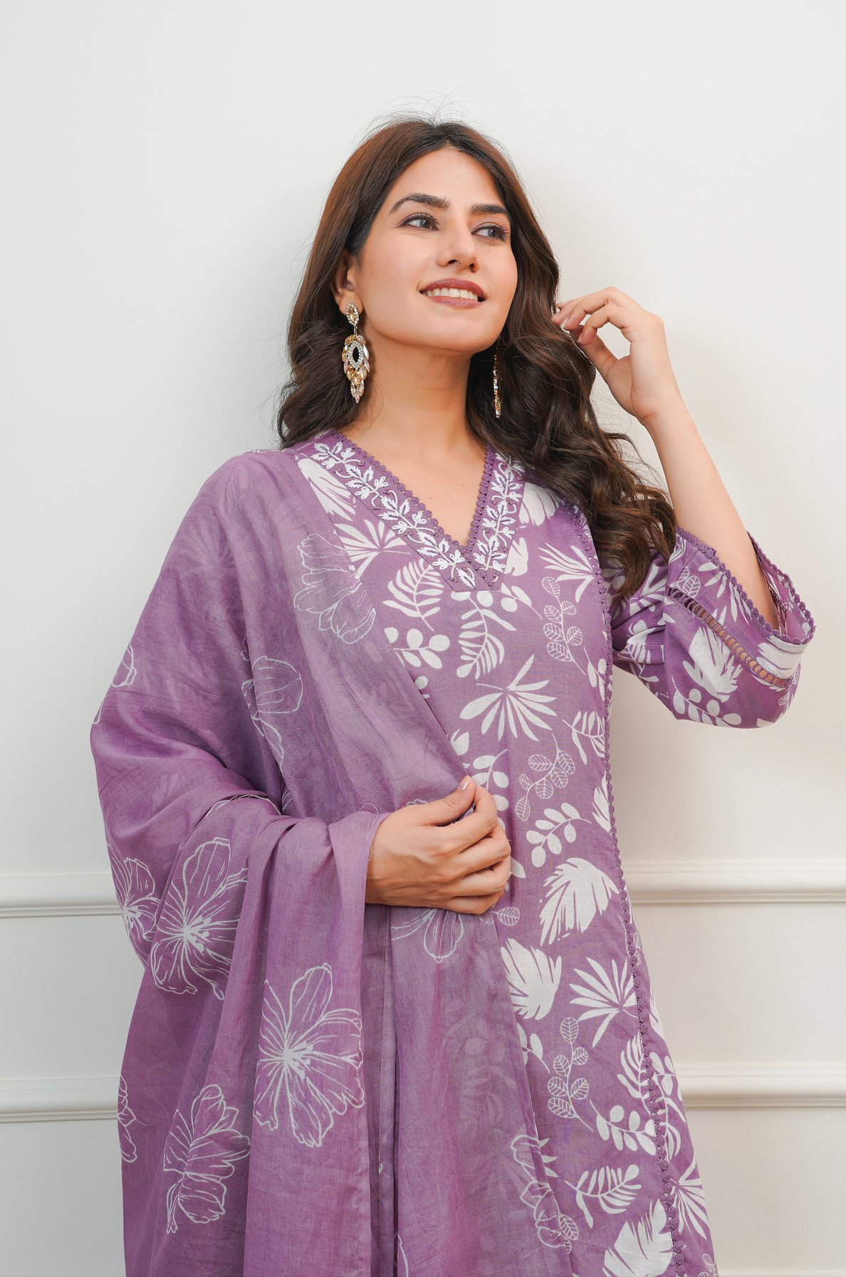 Crocus Purple Suit Set