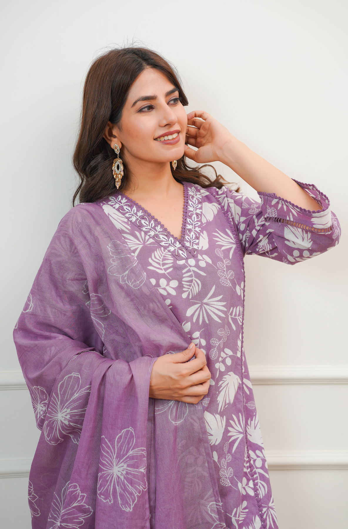 Crocus Purple Suit Set