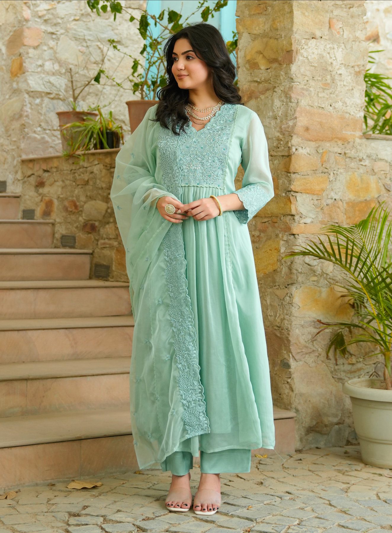 Tiffany Blue Suit Set