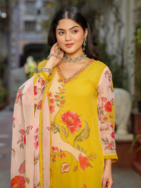 Primrose Yellow suit set