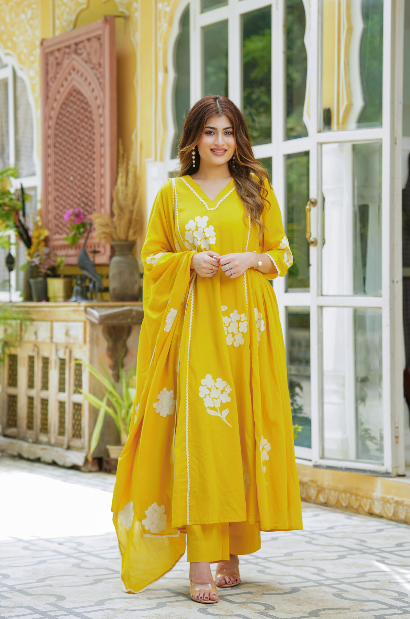 Lemon Yellow Suit Set