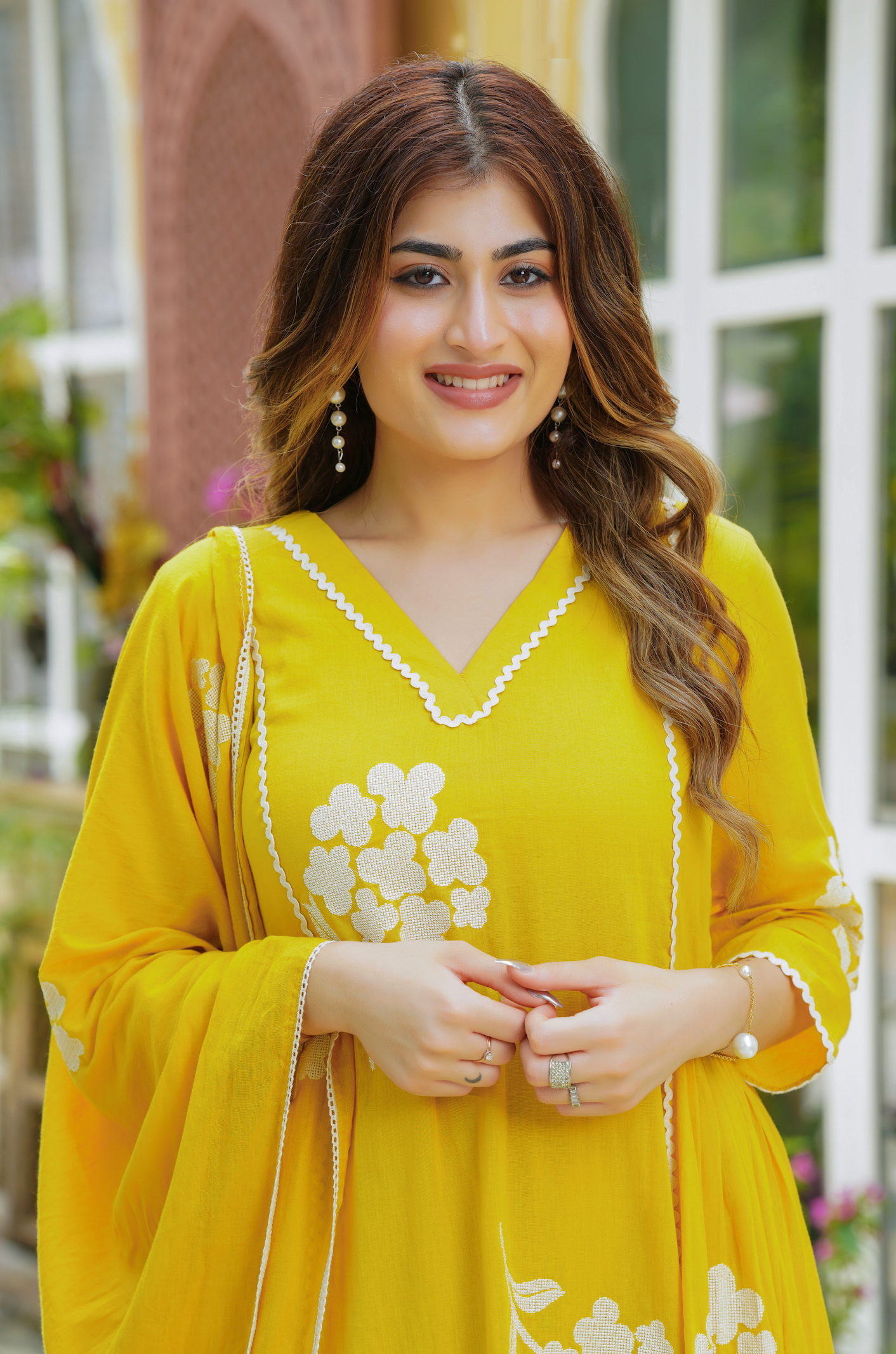 Lemon Yellow Suit Set