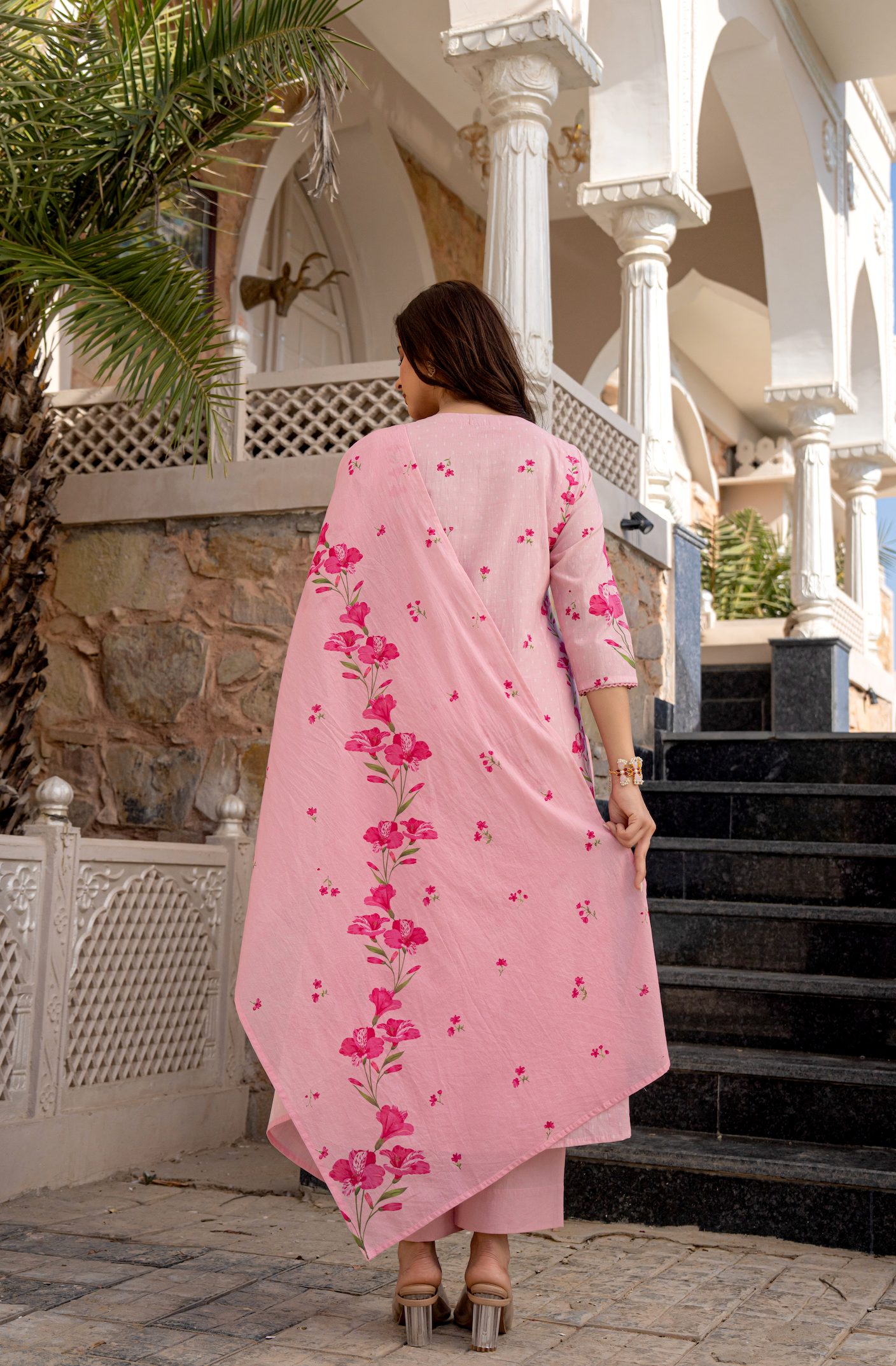 Rose Whisper Cotton Suit Set
