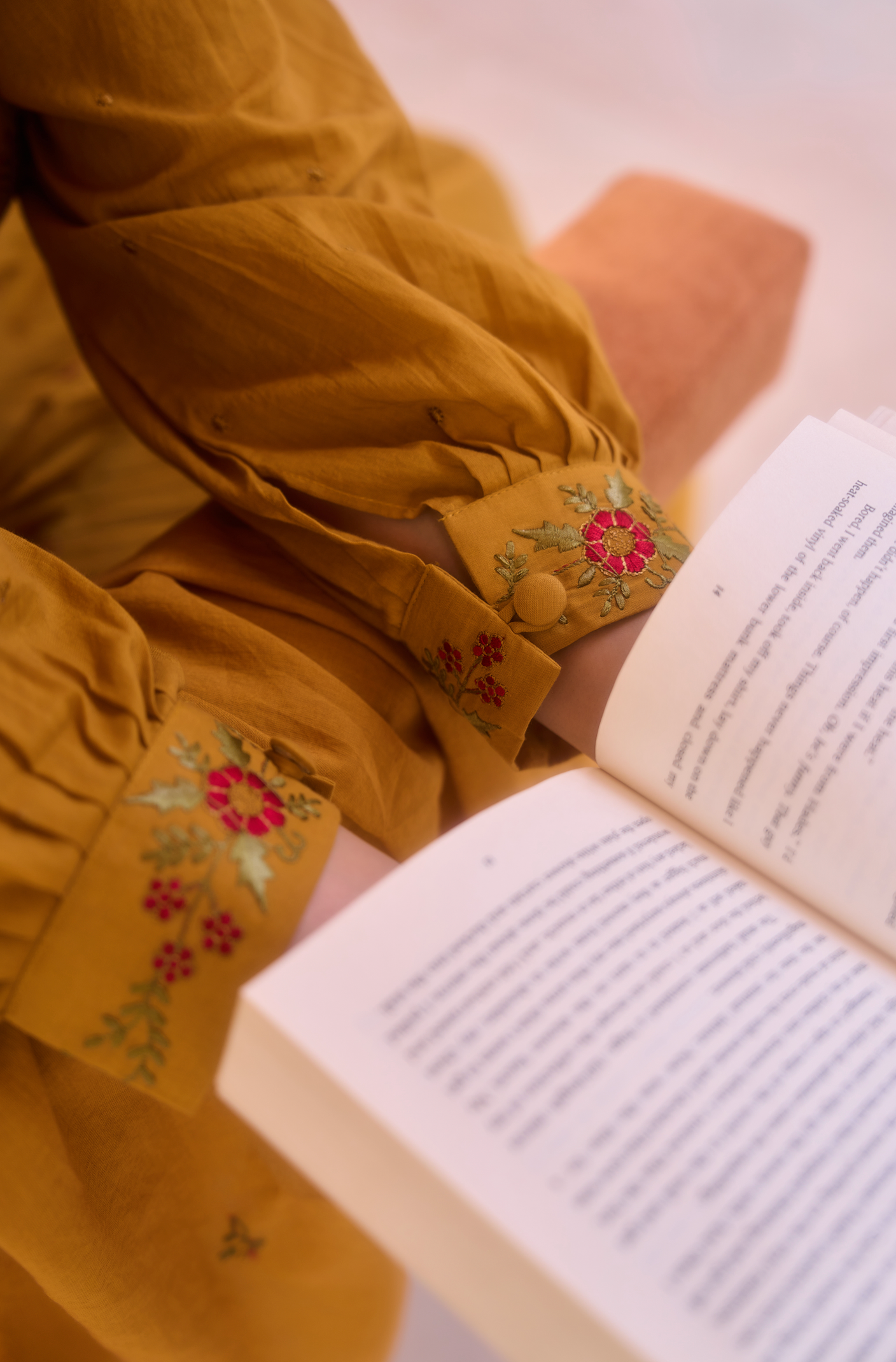 Warm Mustard Suit Set