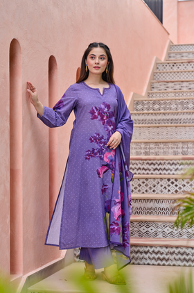 Dusky Petal Suit Set