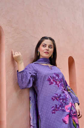 Dusky Petal Suit Set