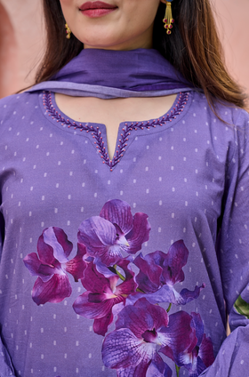 Dusky Petal Suit Set
