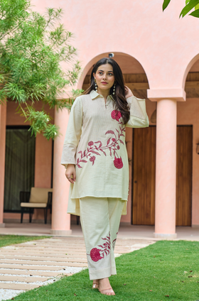 Fuchsia Bloom Co-ord Set