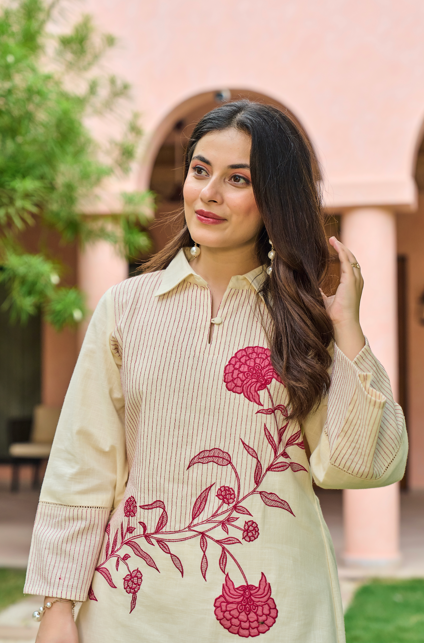 Fuchsia Bloom Co-ord Set