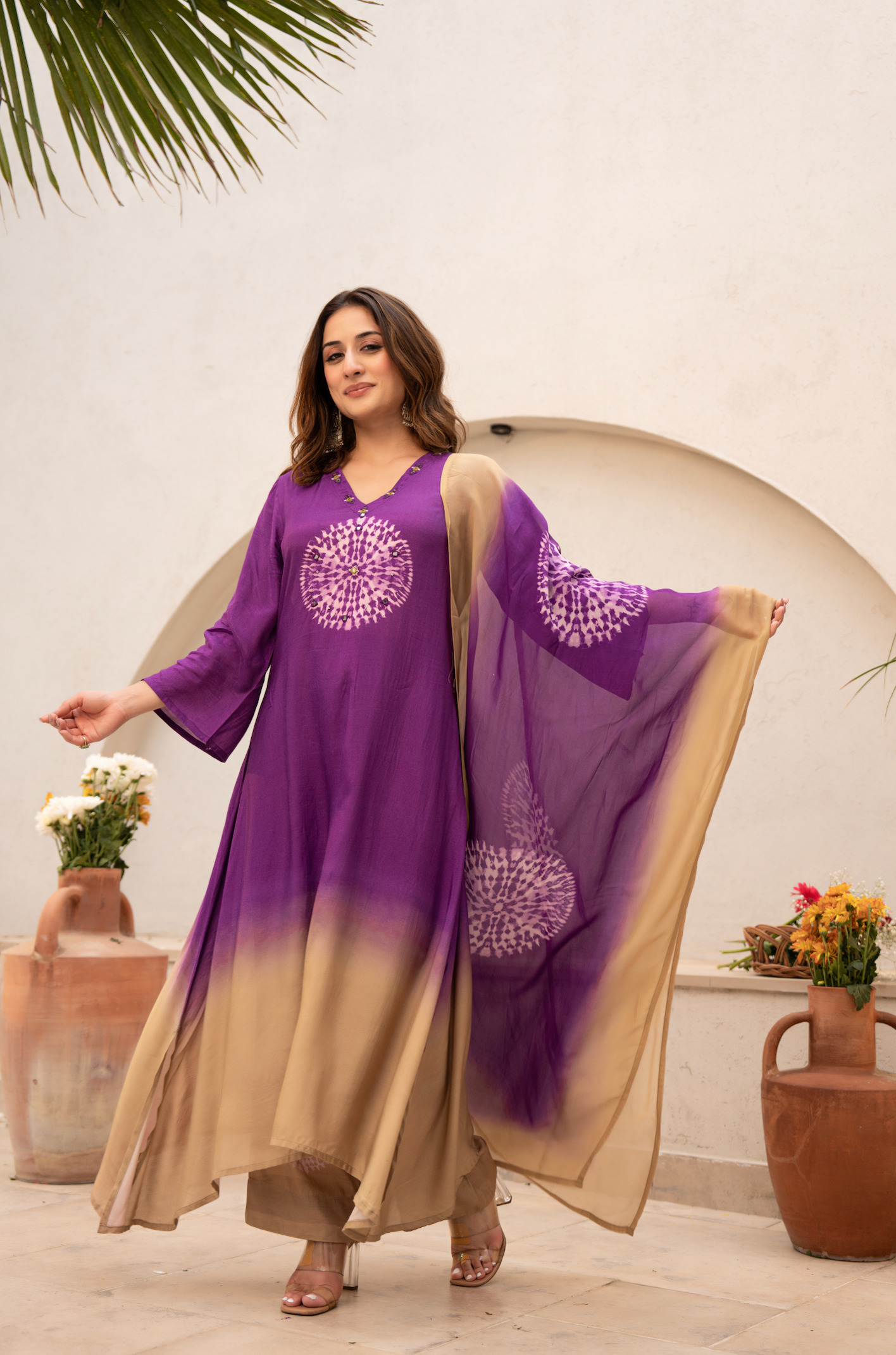 Lavender Bloom Suit Set