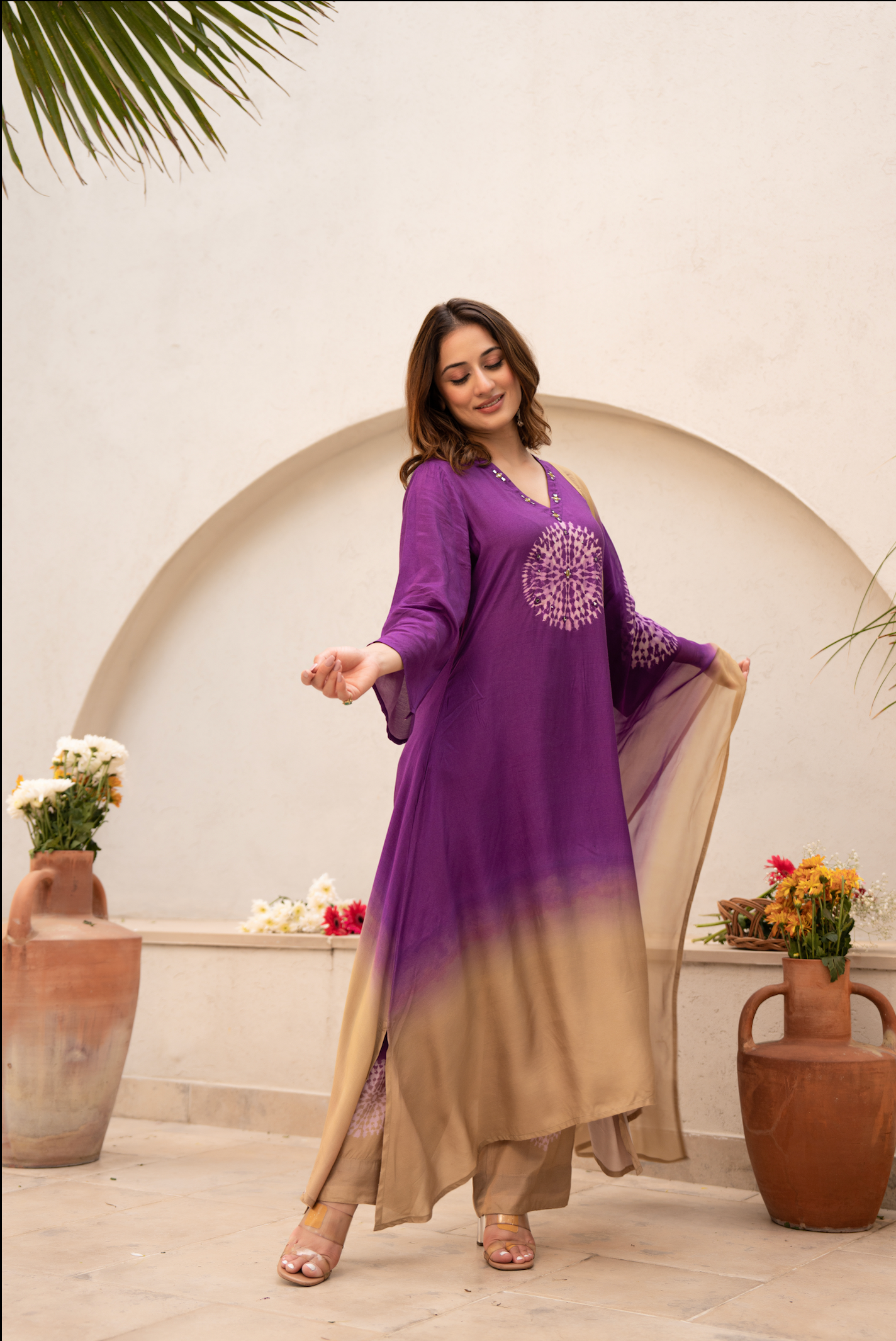 Lavender Bloom Suit Set