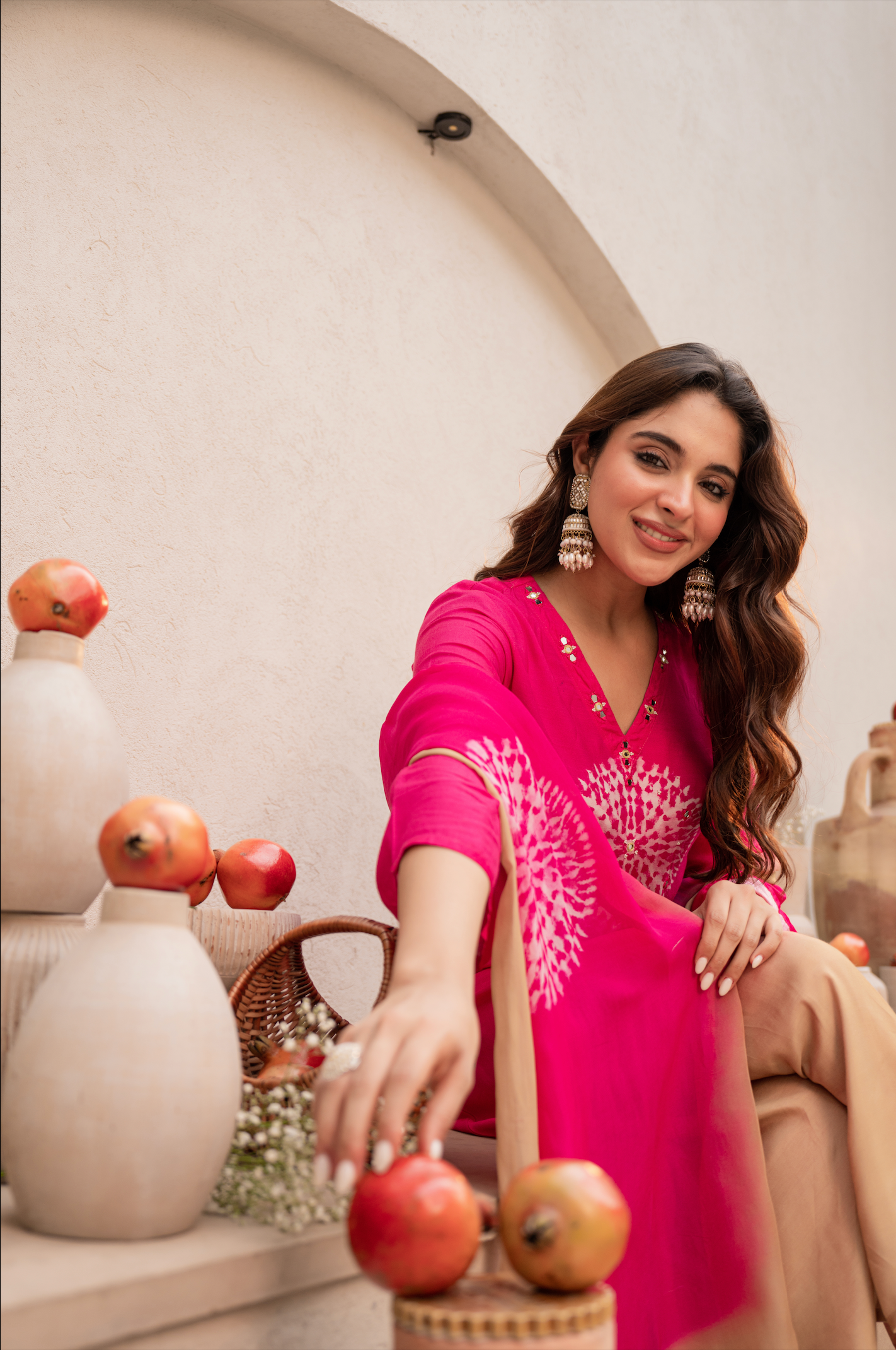 Fuchsia Bloom Magic Suit Set