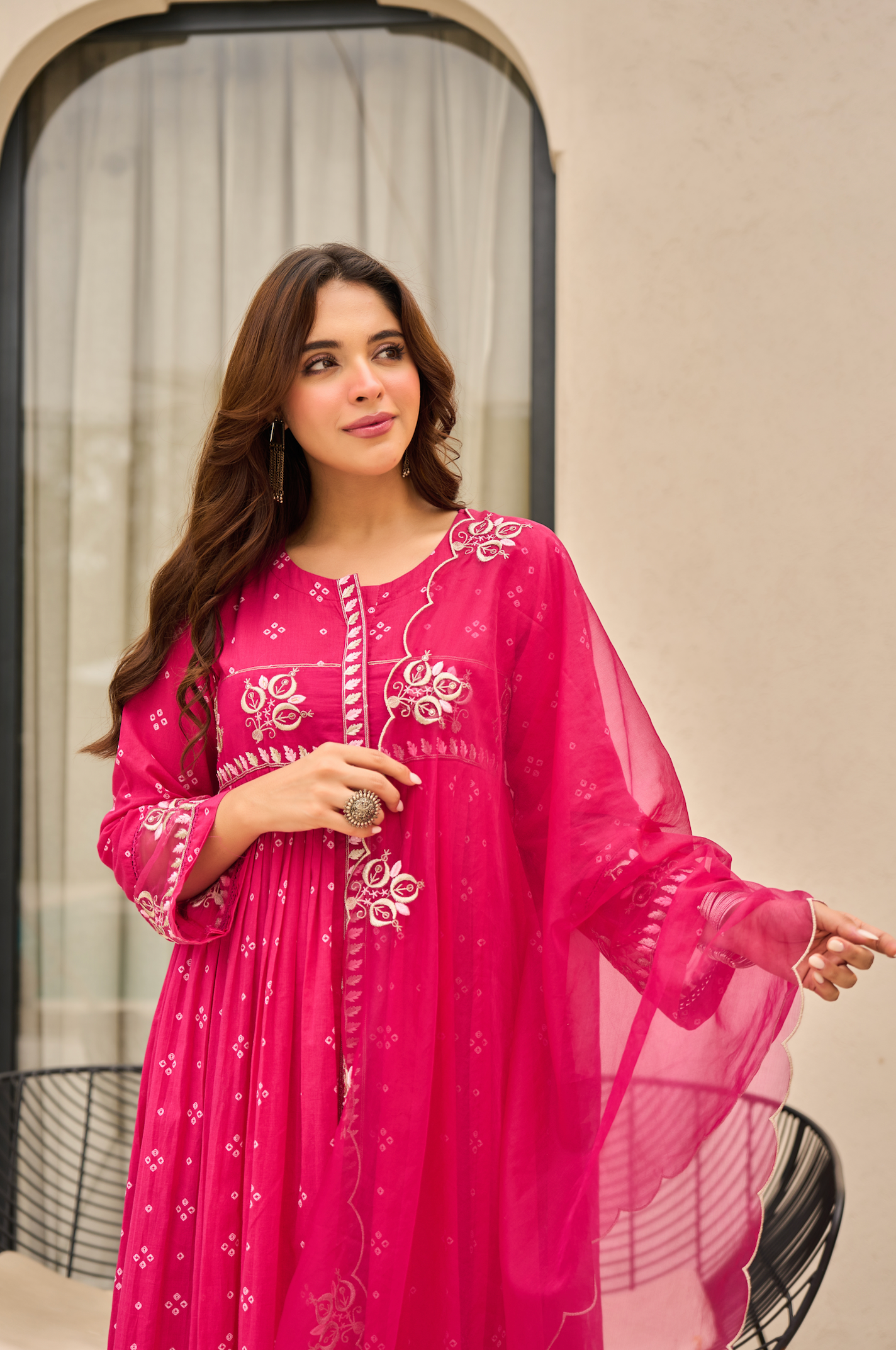 Blushing Rose Cotton Ensemble