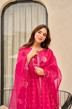 Blushing Rose Cotton Ensemble