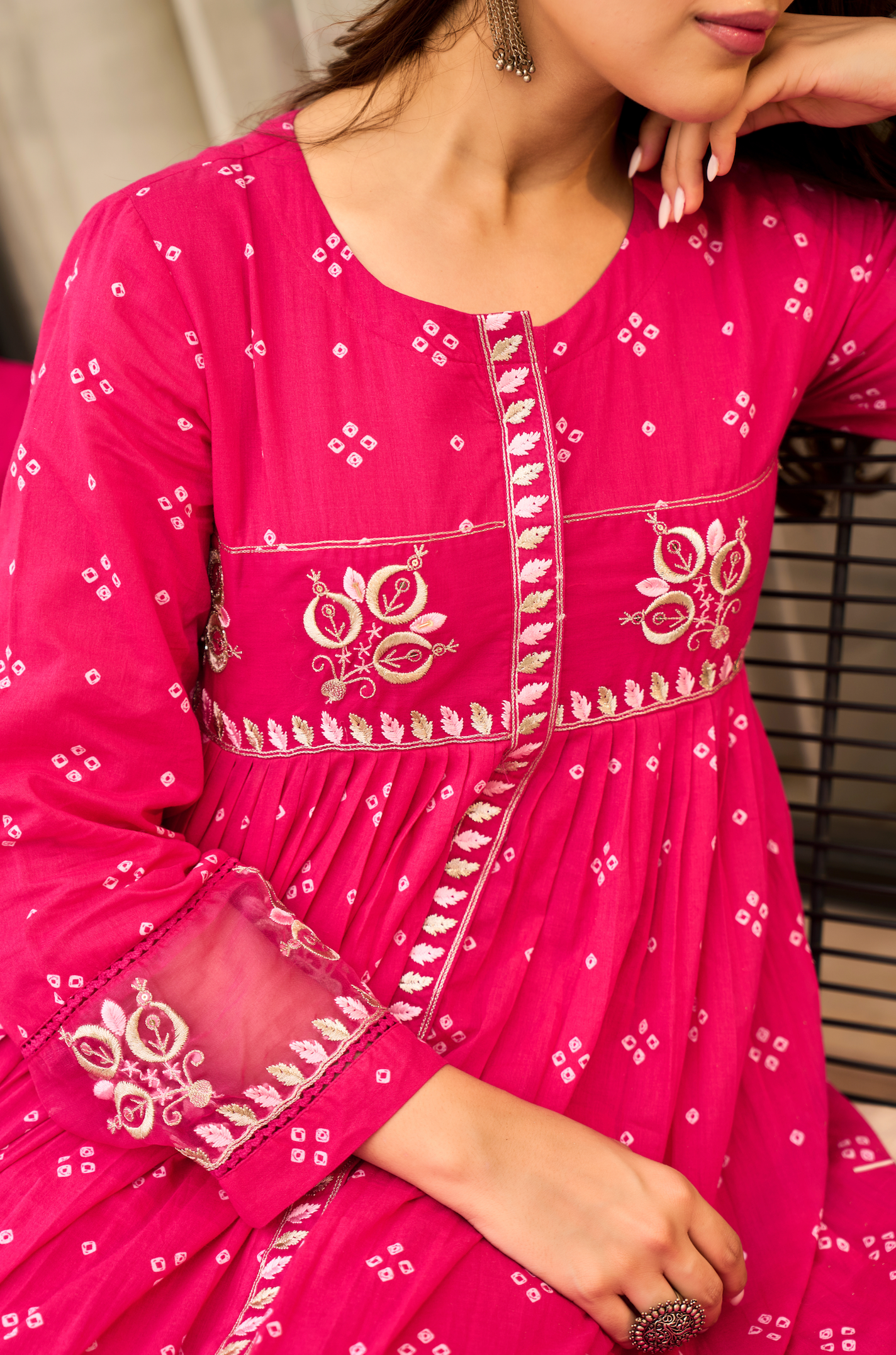 Blushing Rose Cotton Ensemble