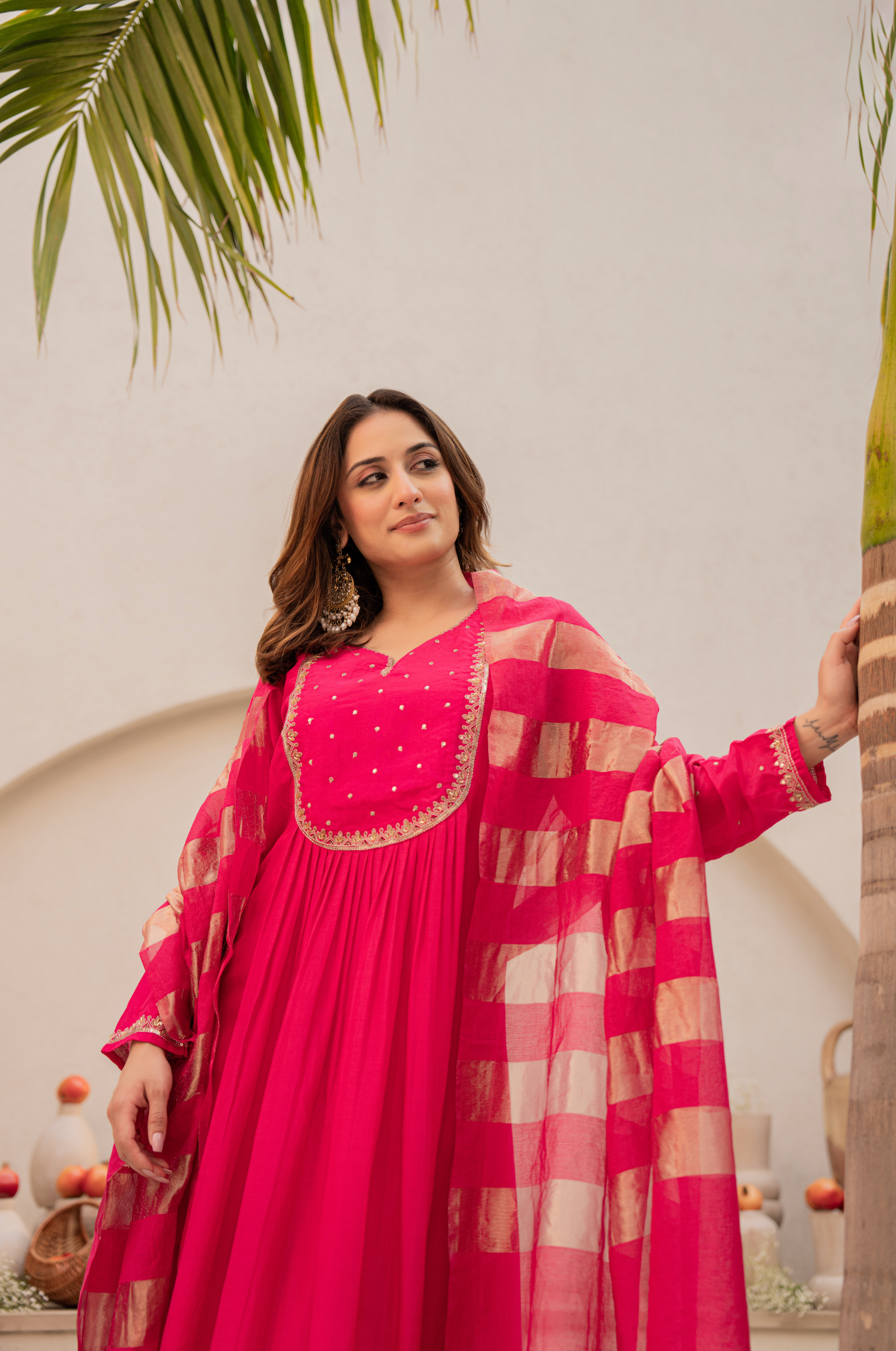 Rani Royale Mulberry Silk Suit Set