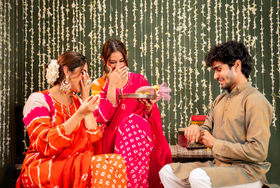 Phoolwari Pink Suit Set