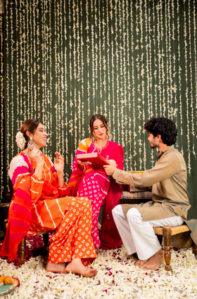 Phoolwari Pink Suit Set