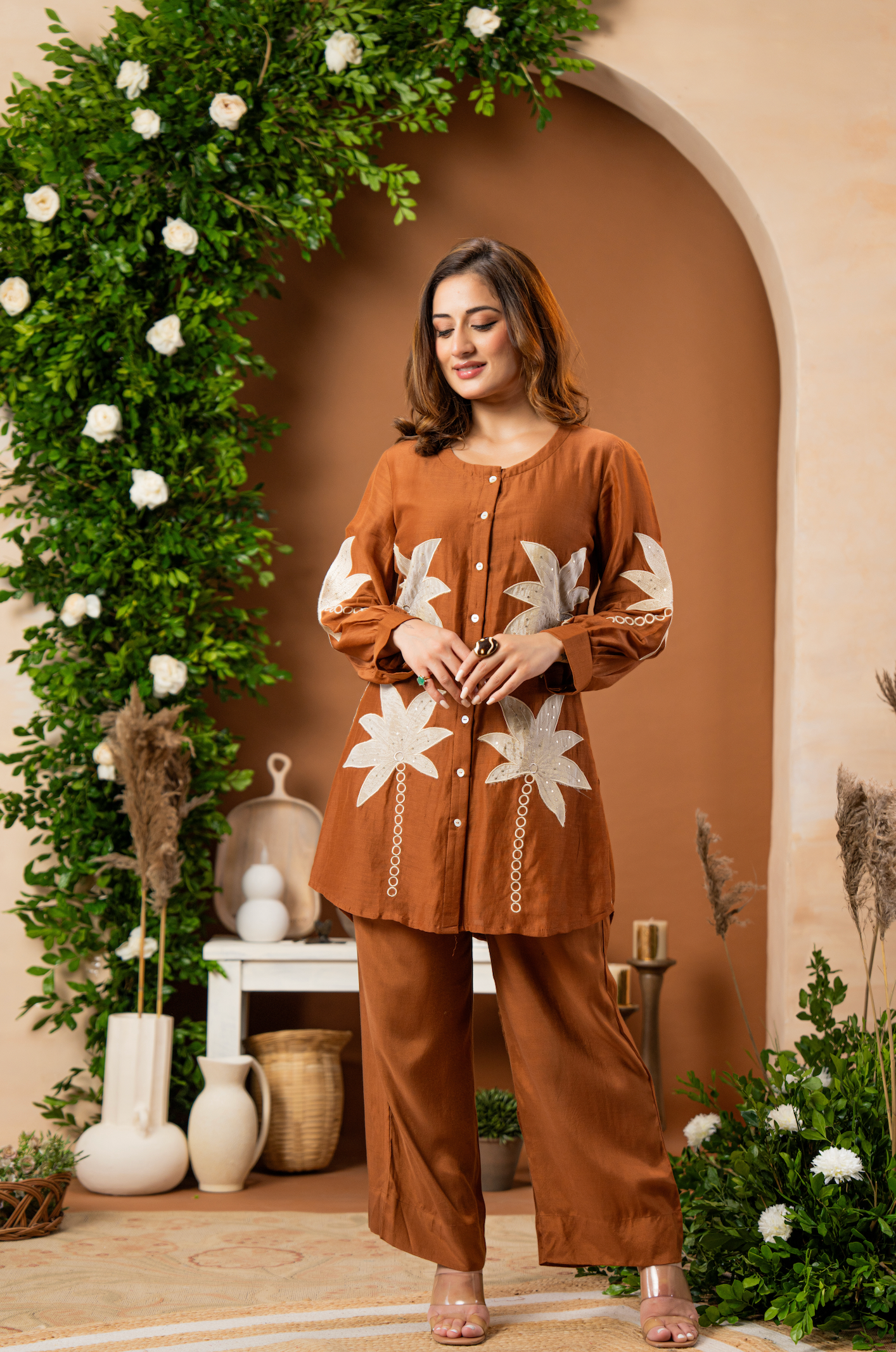 Caramel Grace Co-ord Set