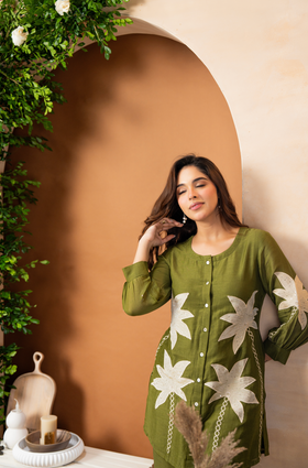 Olive Opulence Co-ord Set