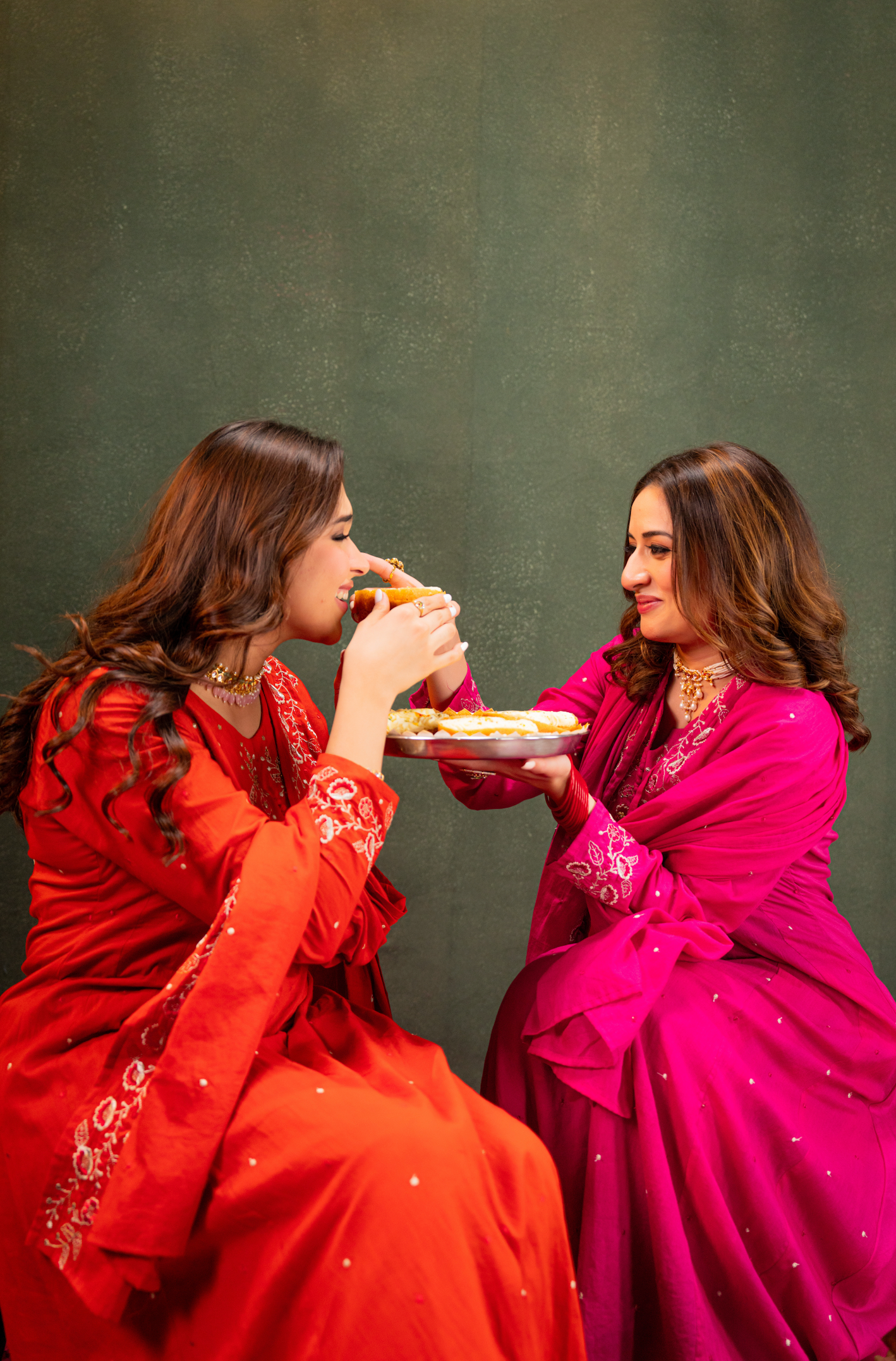 Rosé Whisper Anarkali Suit Set