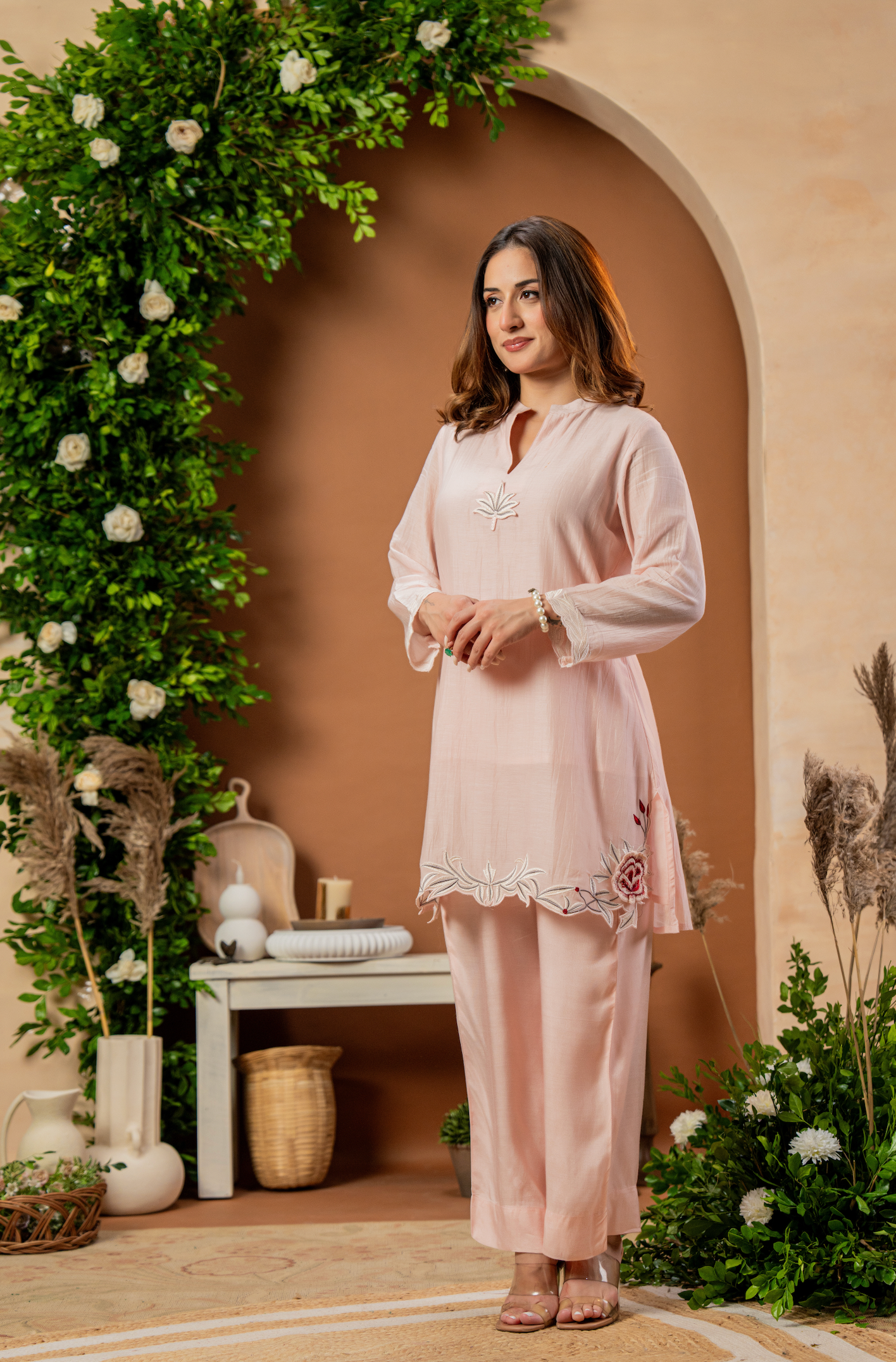 Peach Harmony Co-ord Set