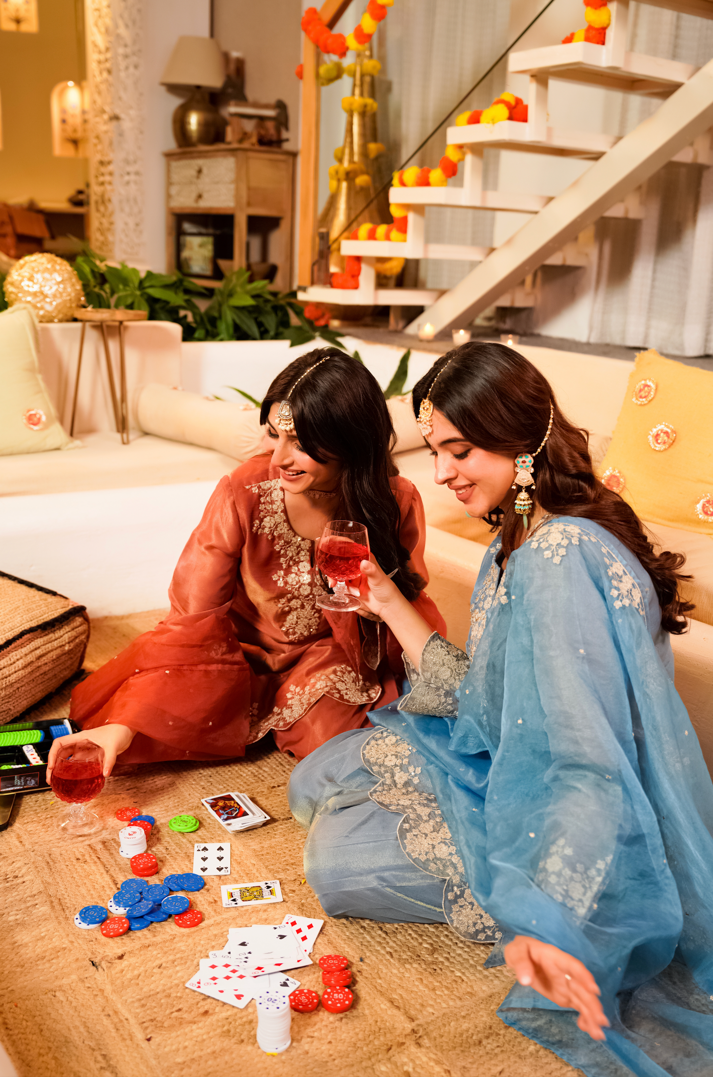 Serene Mist Tissue Suit Set