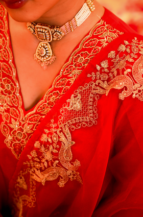 Amber Aura Russian Silk Suit Set