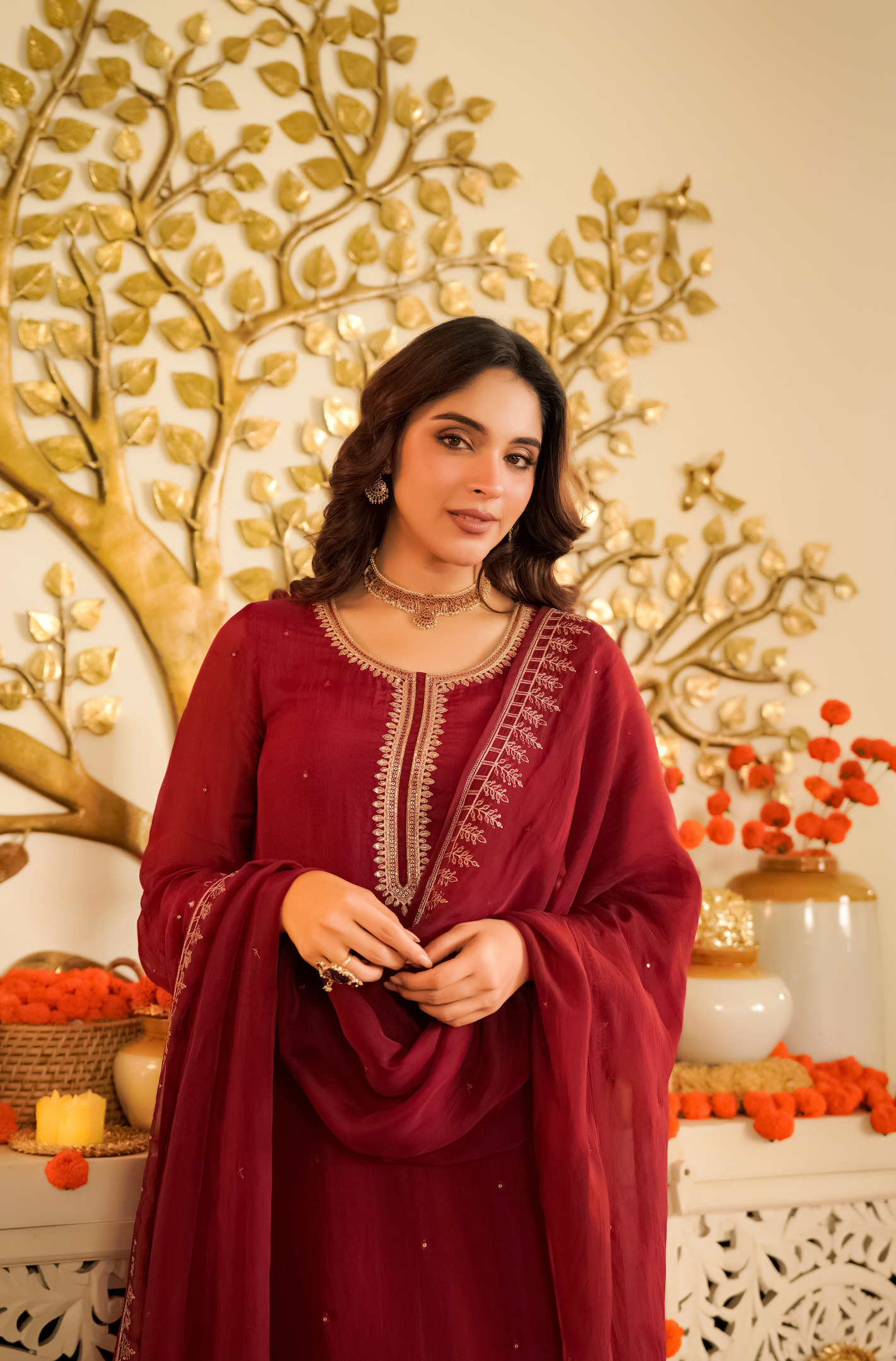 Garnet Grace Ensemble Suit Set