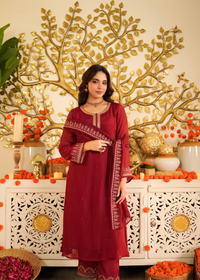 Garnet Grace Ensemble Suit Set
