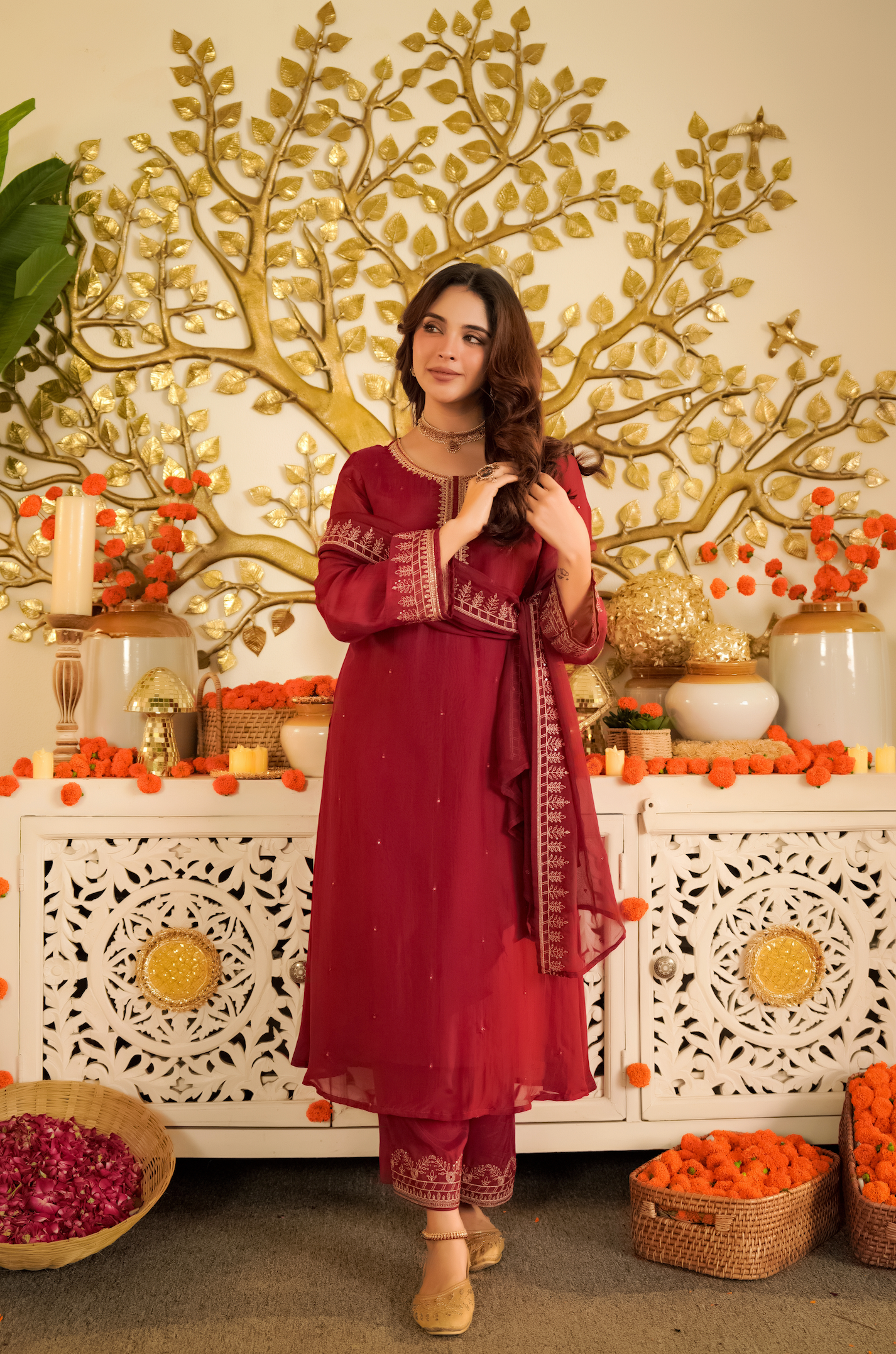 Garnet Grace Ensemble Suit Set