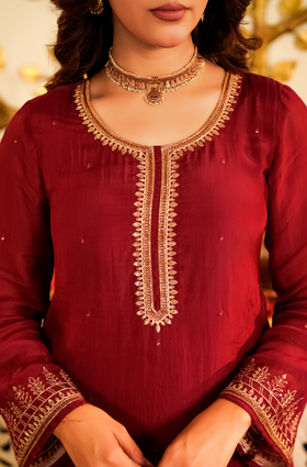 Garnet Grace Ensemble Suit Set