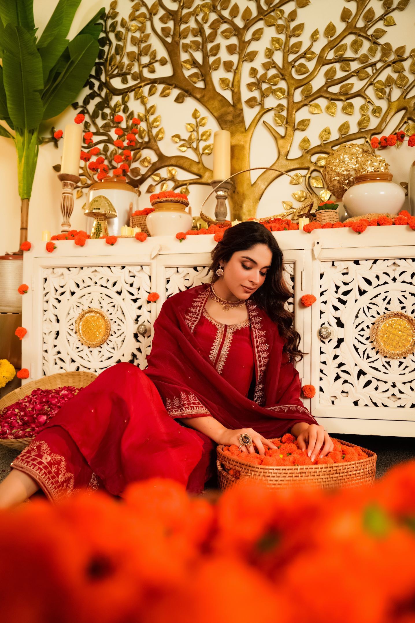 Garnet Grace Ensemble Suit Set