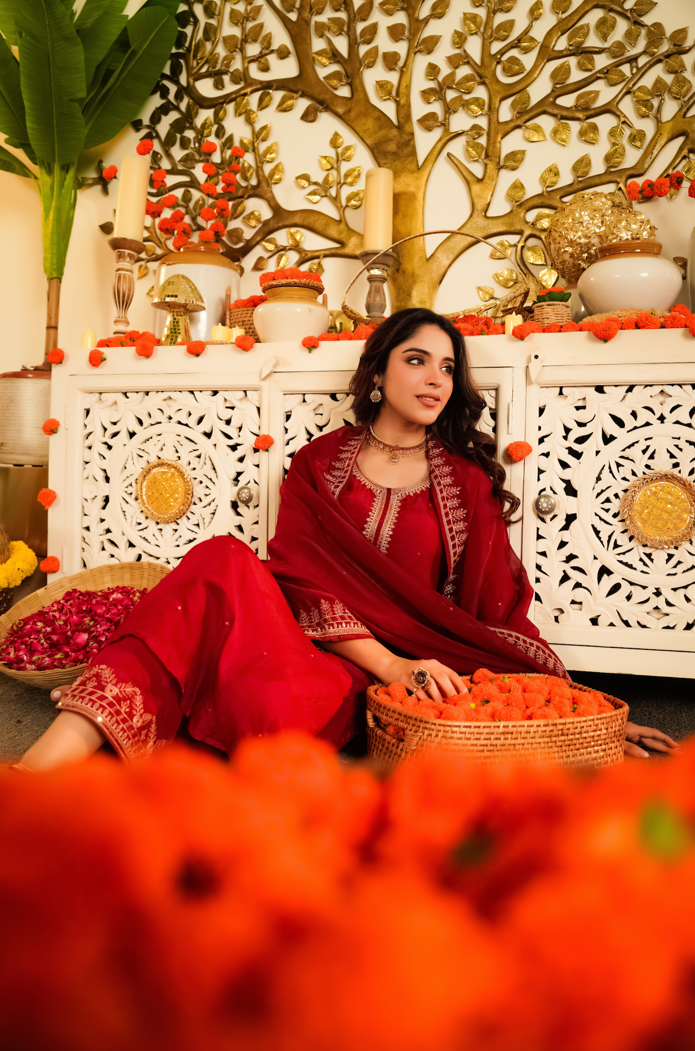 Garnet Grace Ensemble Suit Set