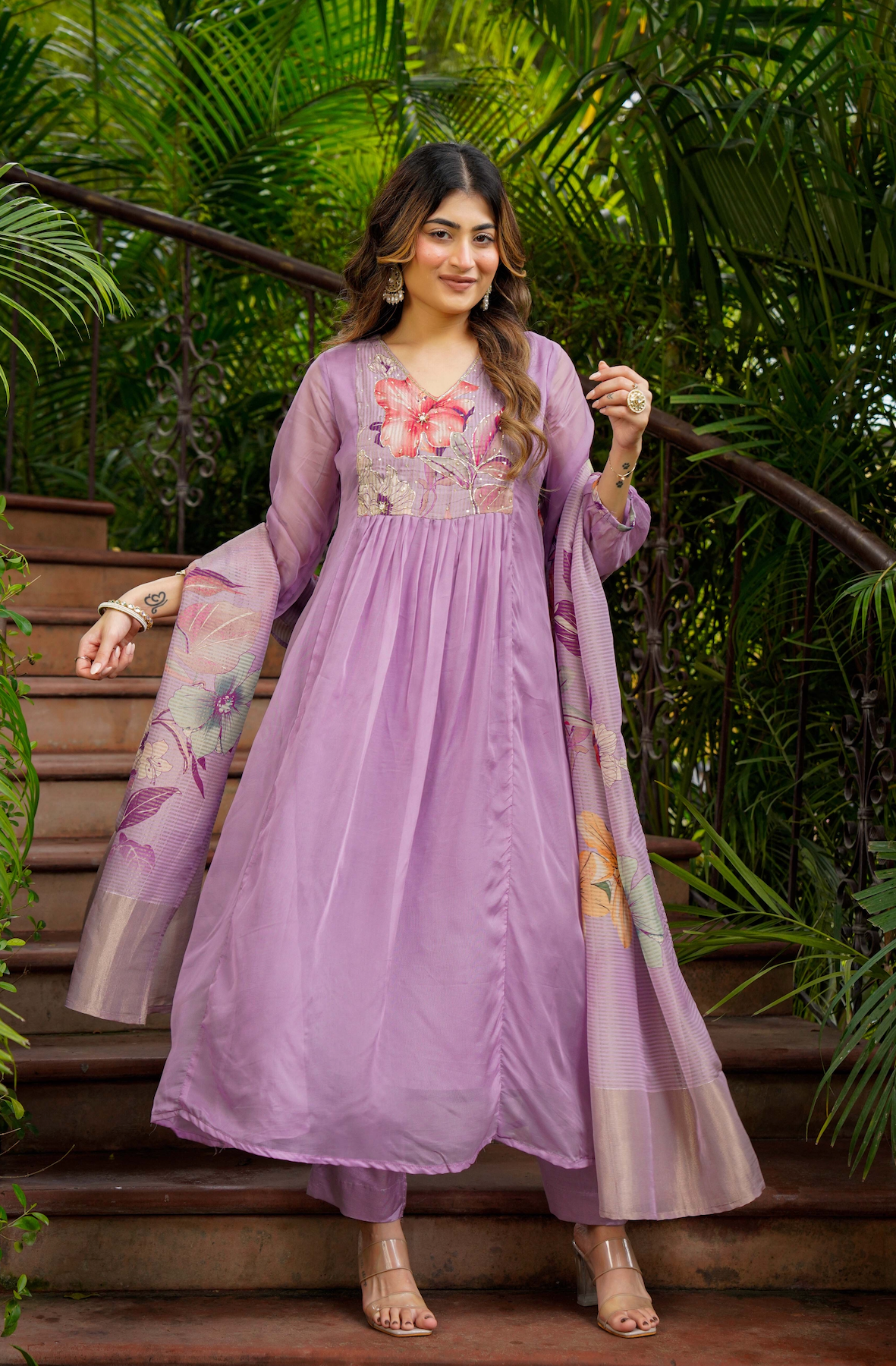 Lilac Mist Kurta Set