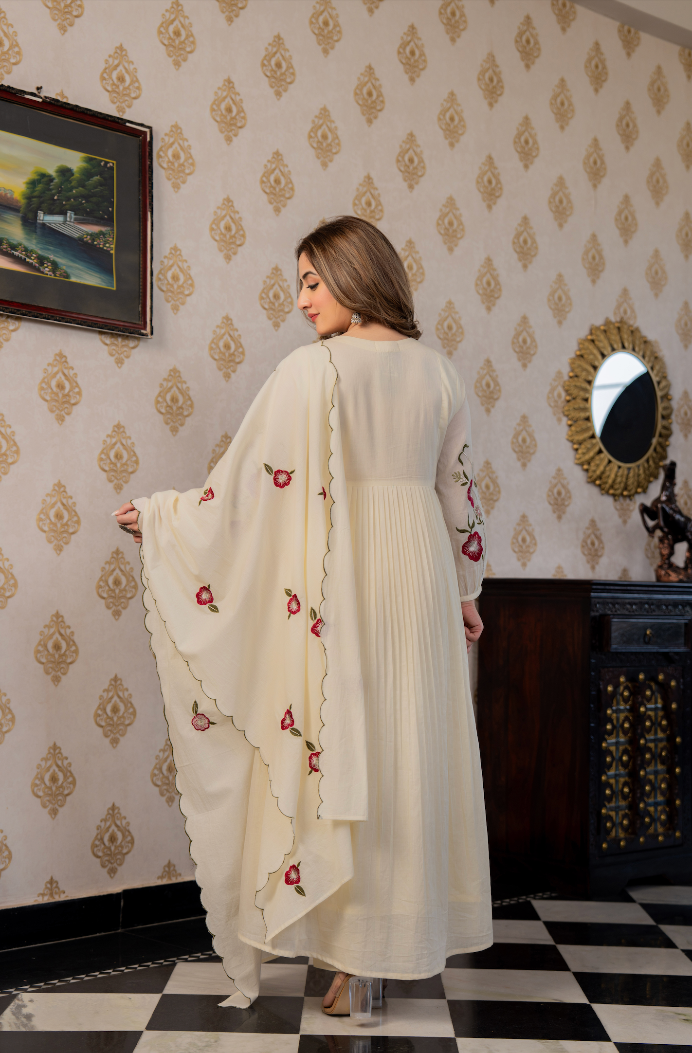 Ivory Whisper Suit Set