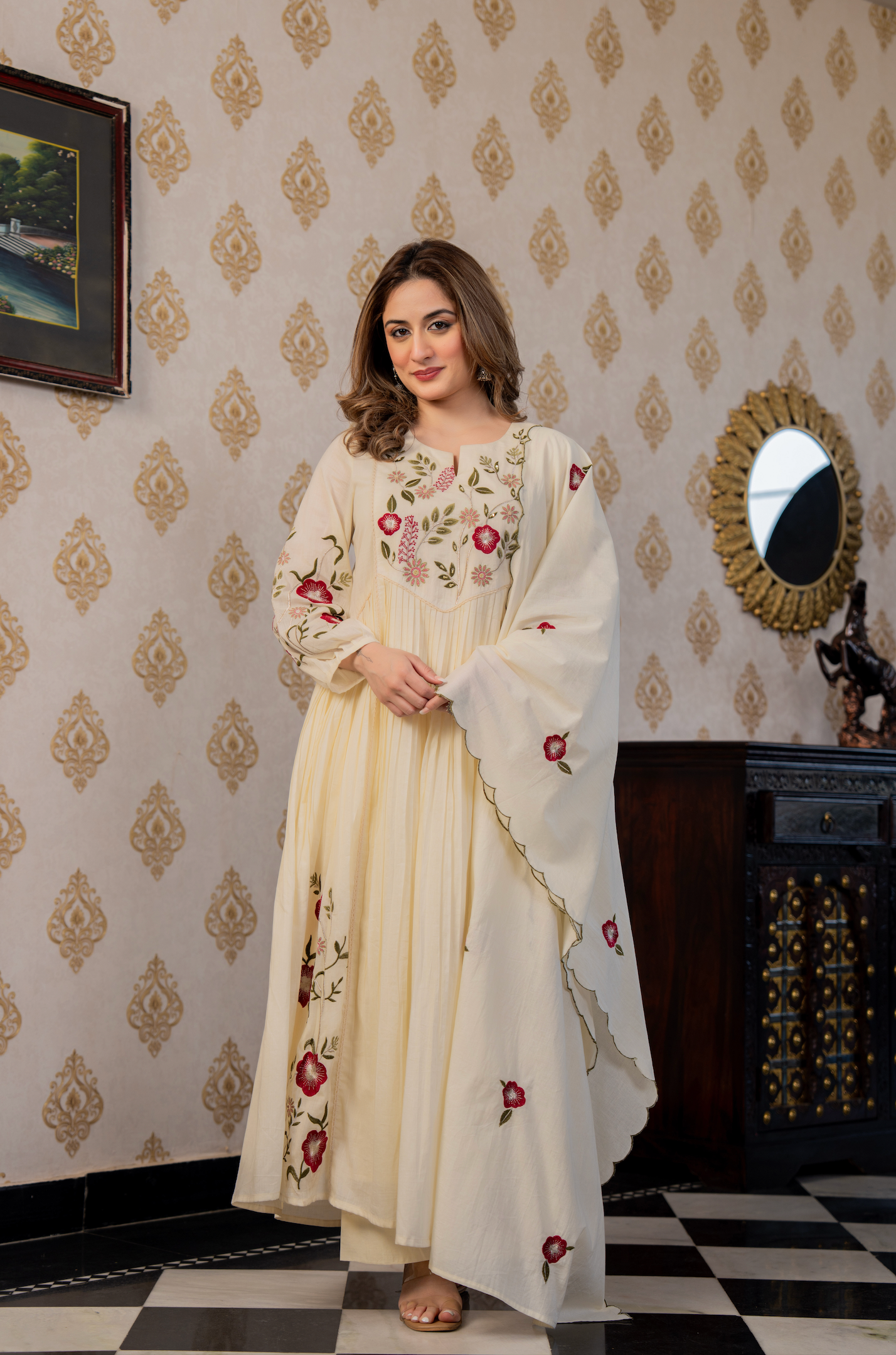 Ivory Whisper Suit Set