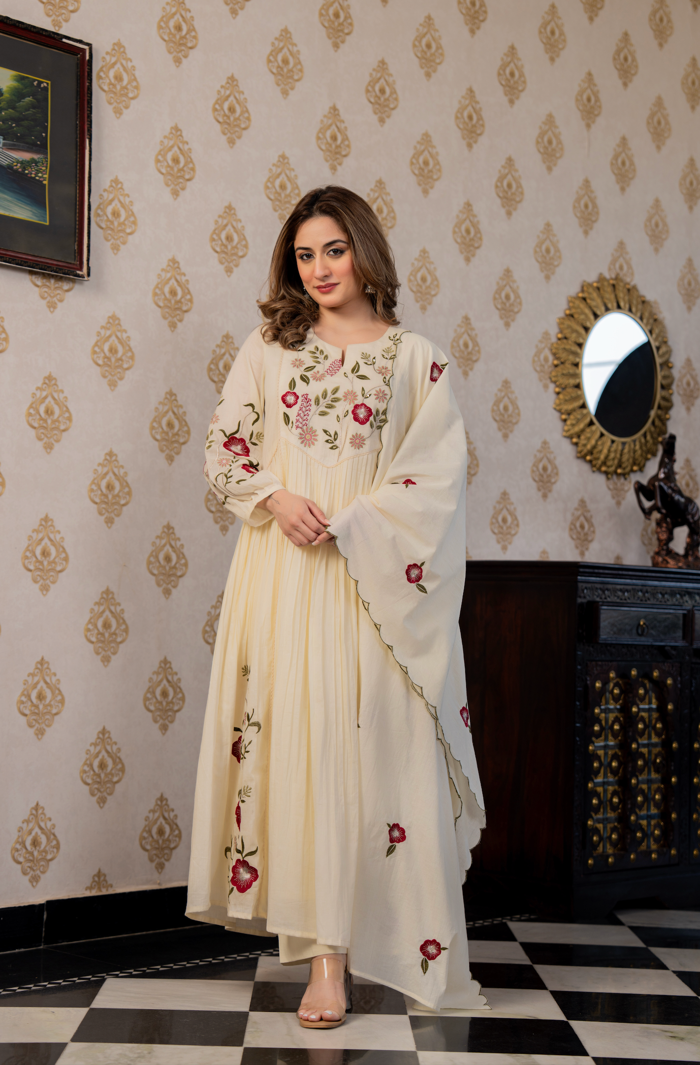 Ivory Whisper Suit Set