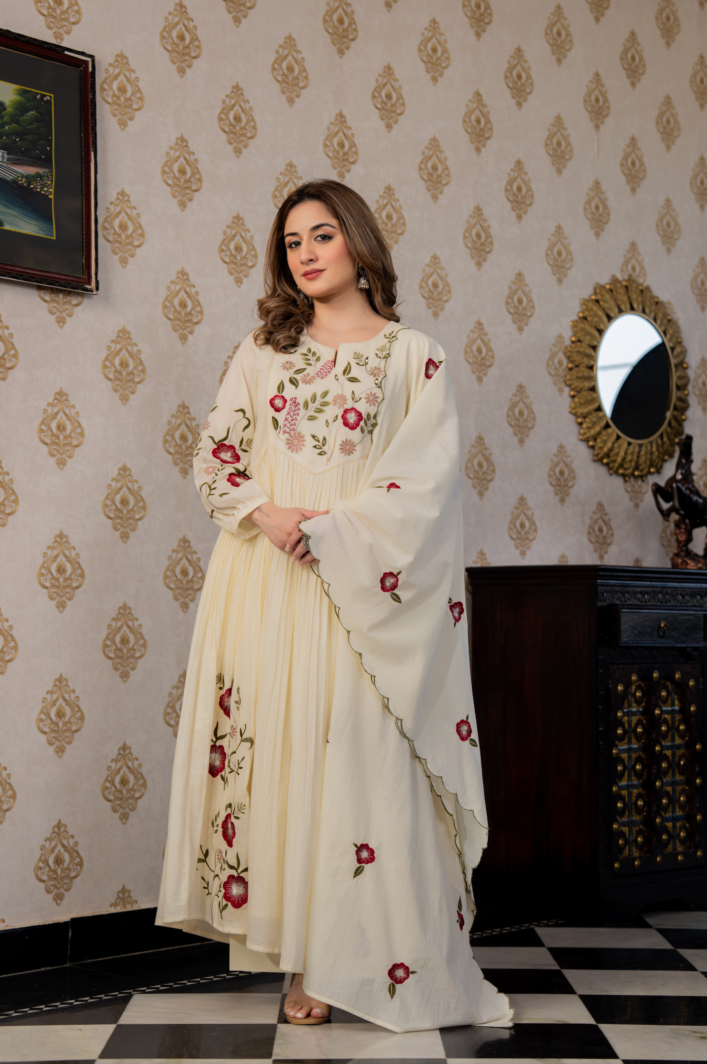 Ivory Whisper Suit Set