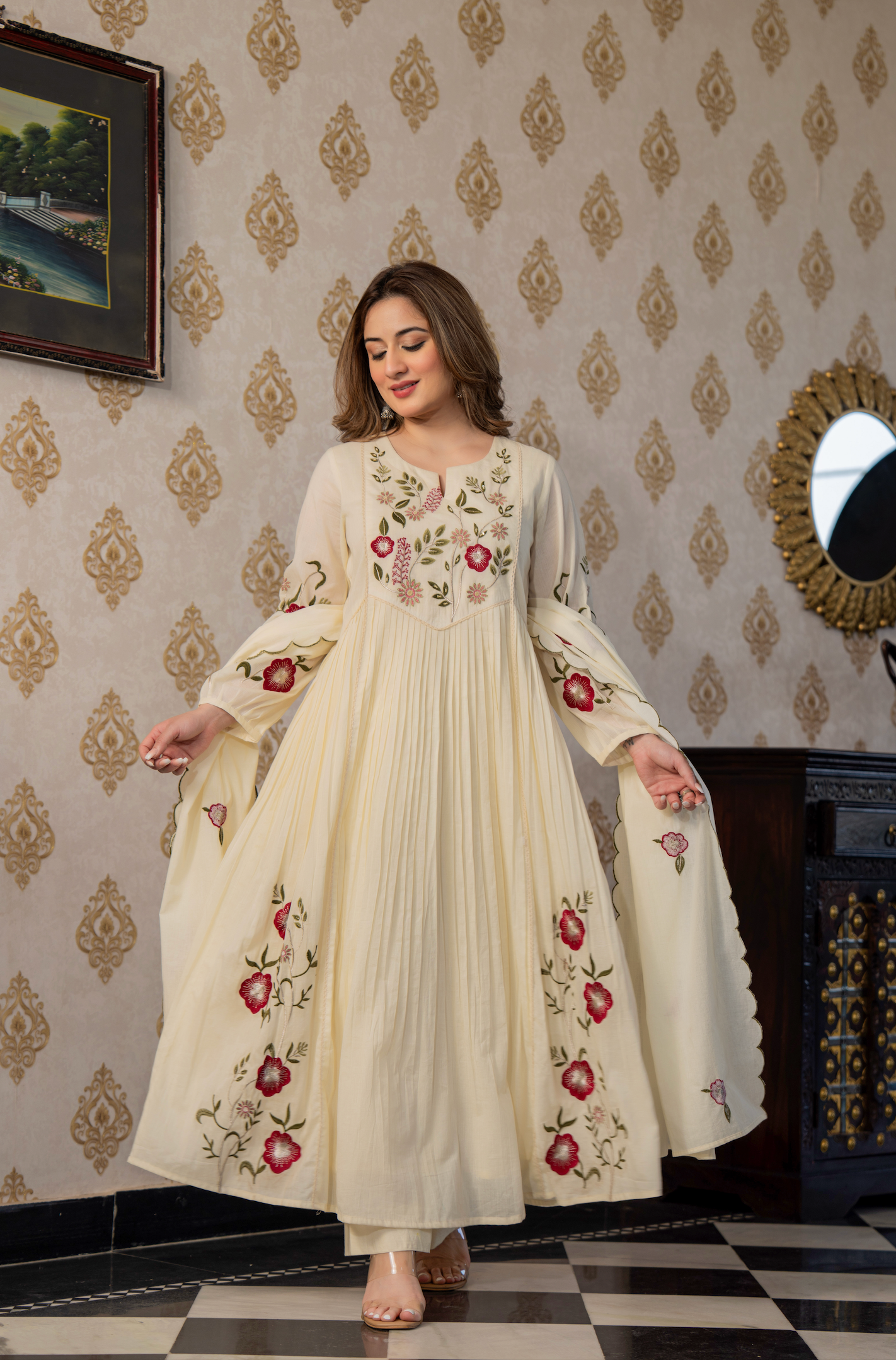 Ivory Whisper Suit Set