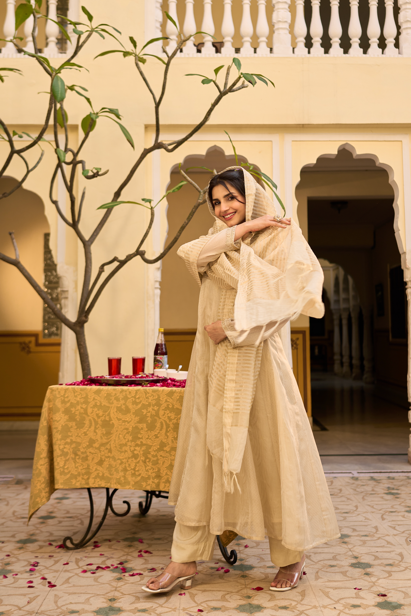 Golden Whisper Noor Suit Set