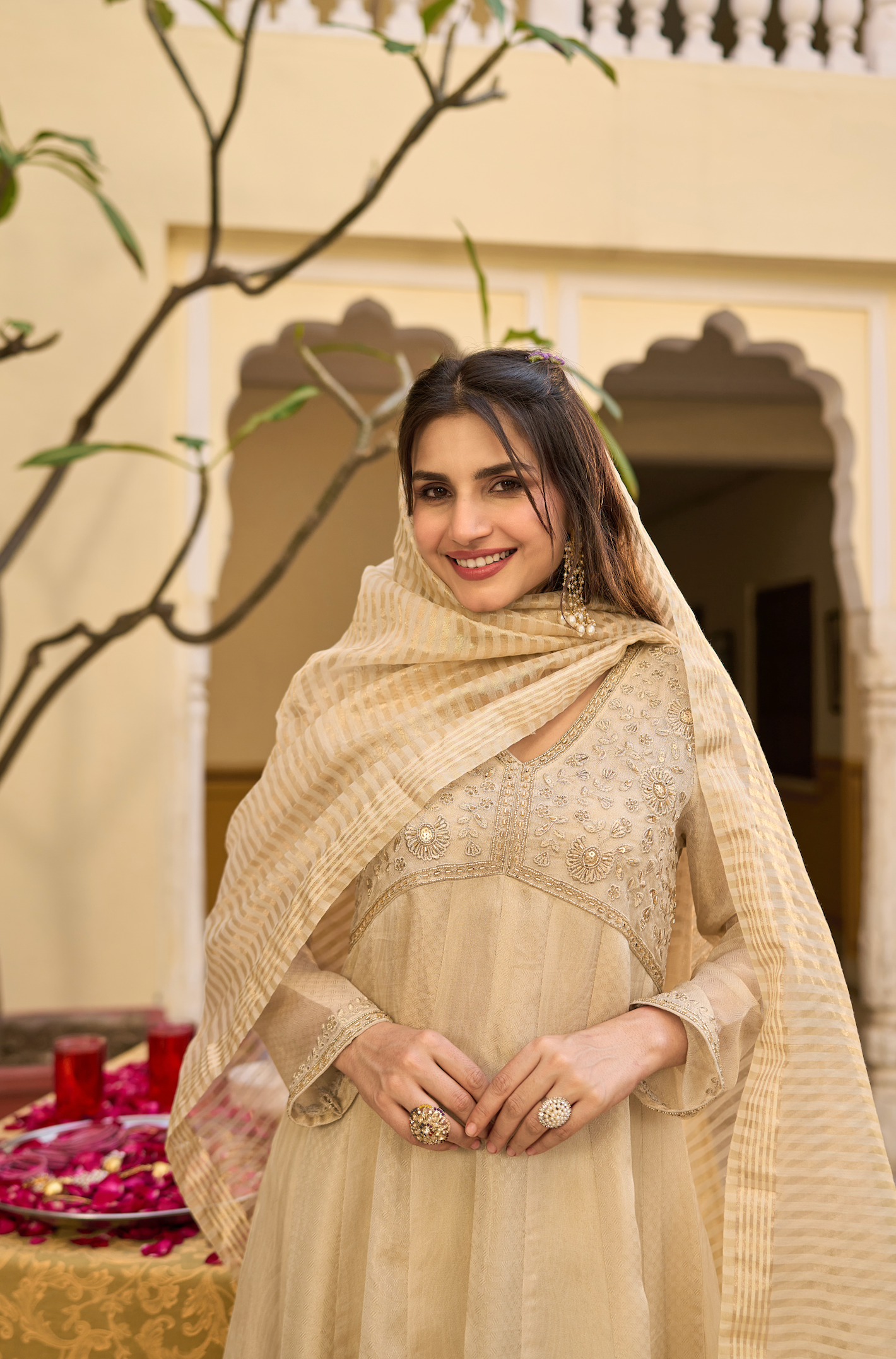 Golden Whisper Noor Suit Set