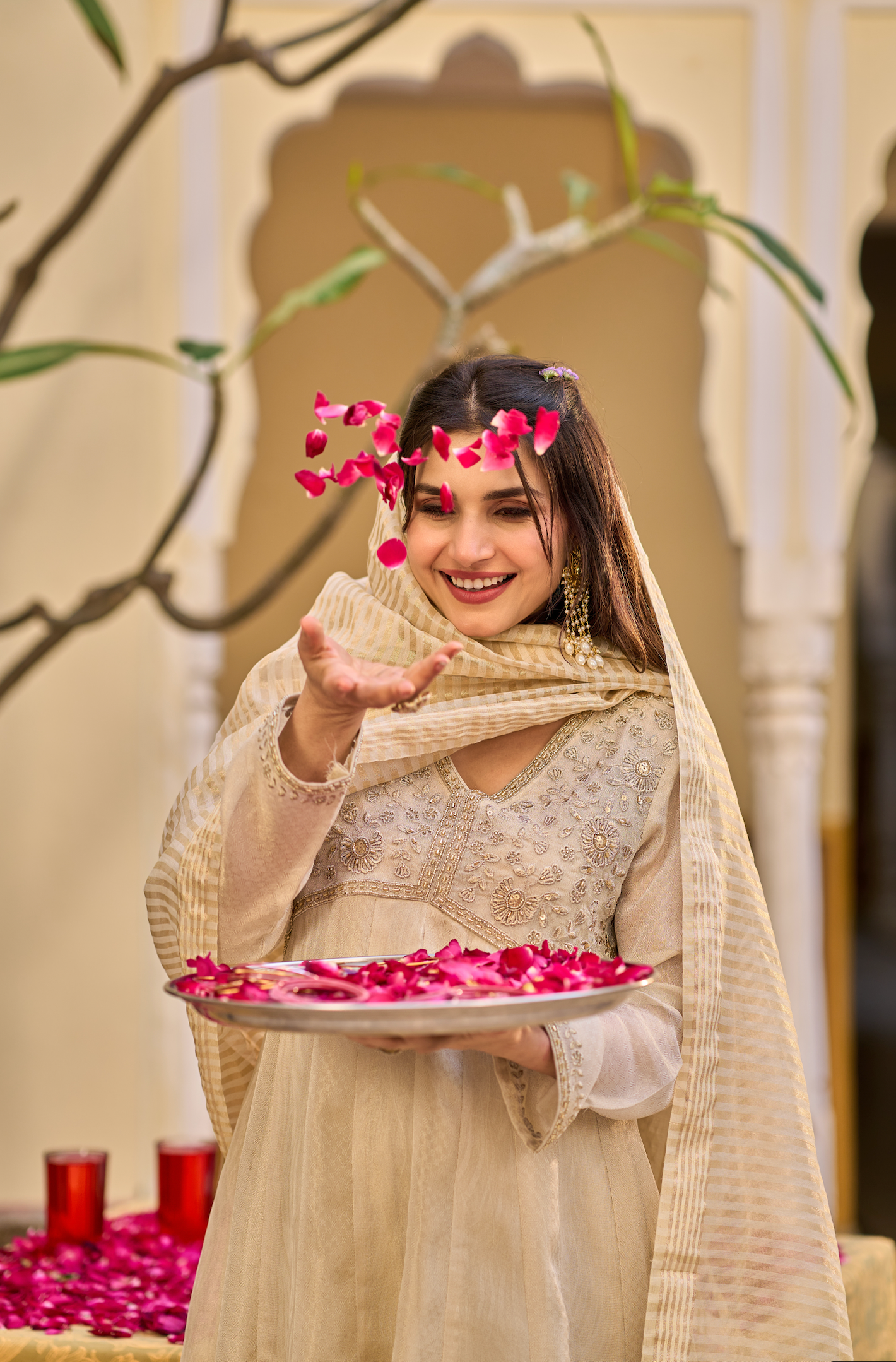 Golden Whisper Noor Suit Set