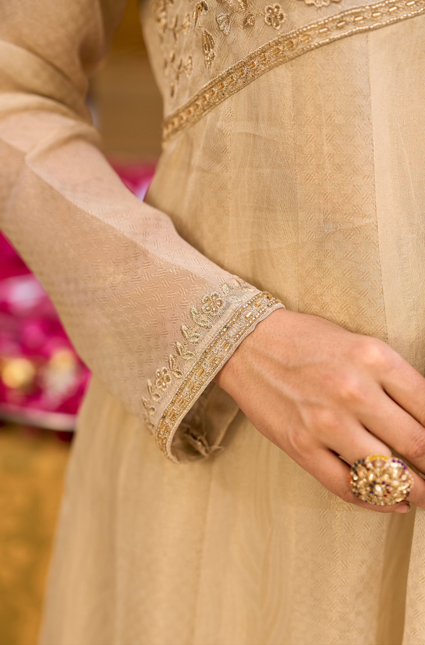 Golden Whisper Noor Suit Set