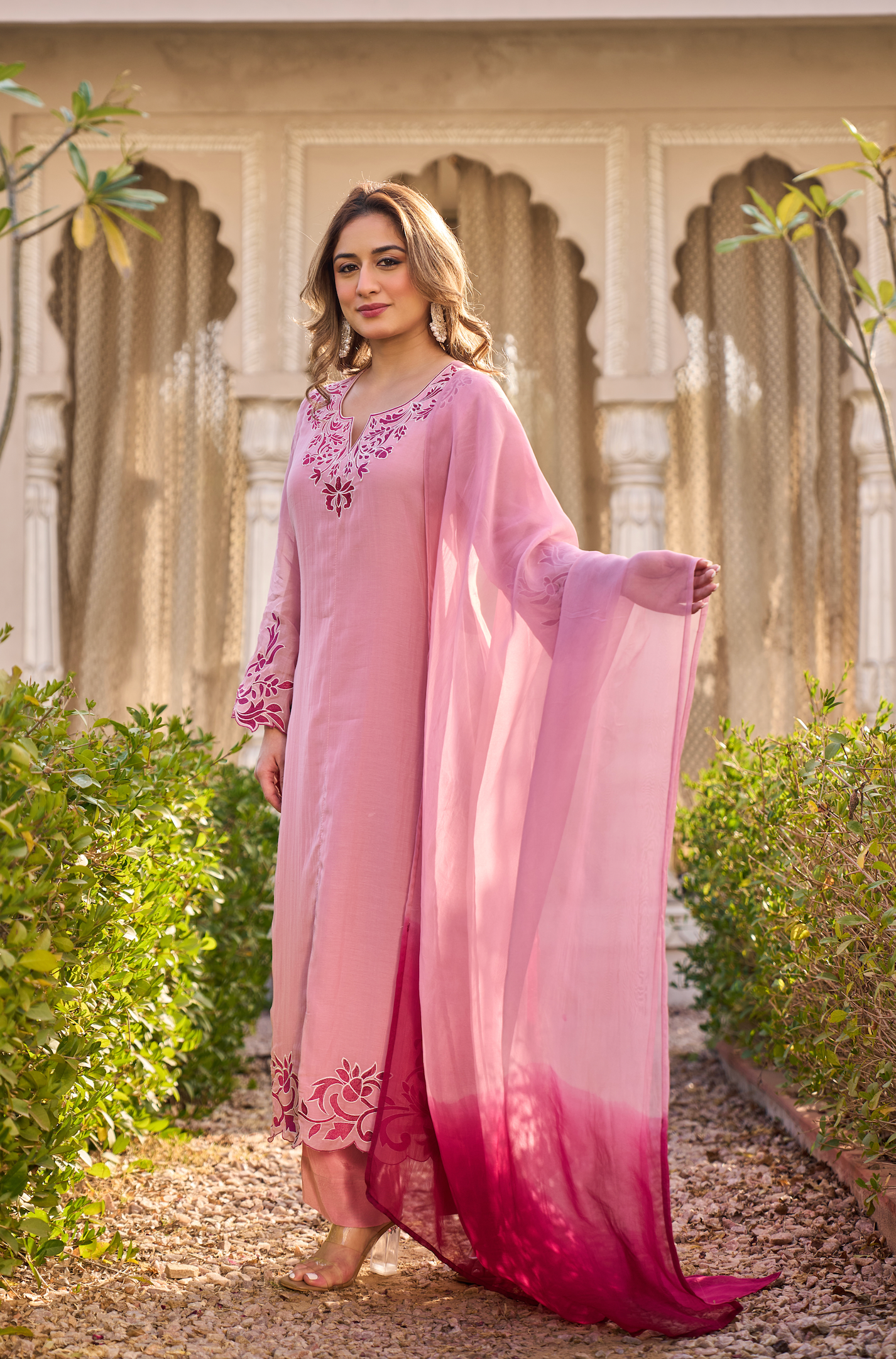 Rosewood Bloom Suit Set