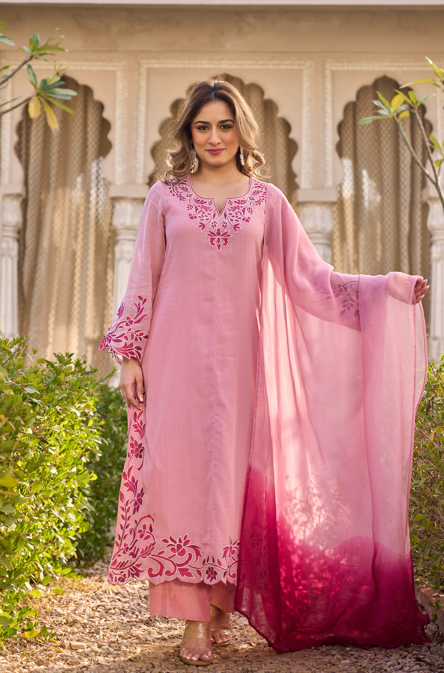 Rosewood Bloom Suit Set